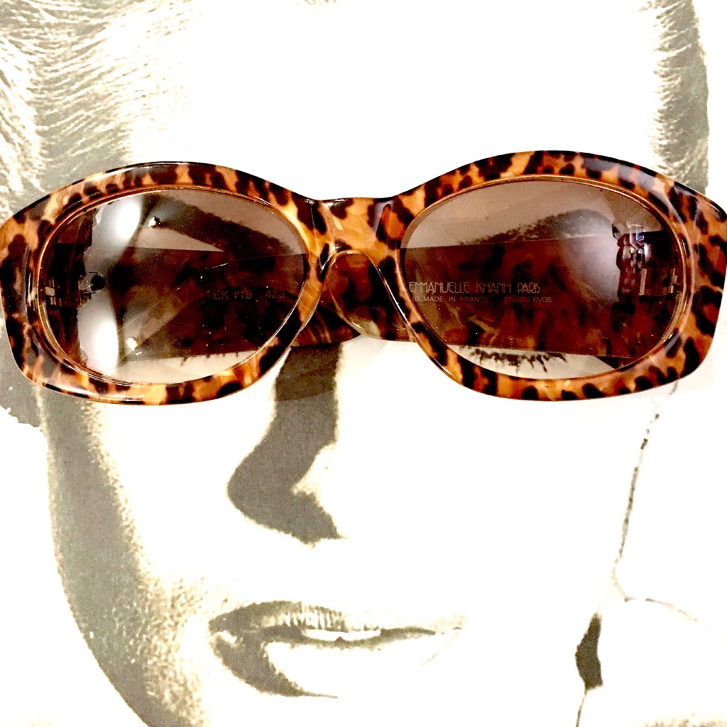 Emanuelle Khahn Tortoise Statement Sunglasses